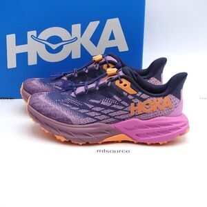 NEW Hoka Speedgoat 5 Trail Running Shoes 1134470/BBC